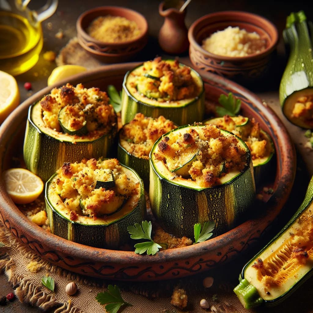 Zucchine Ripiene alla Sarda