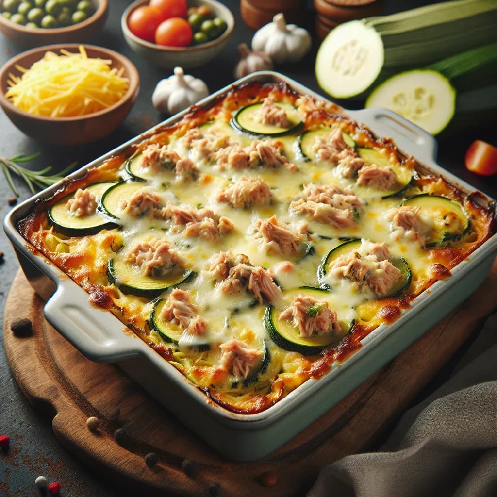 Zucchini Tuna Casserole