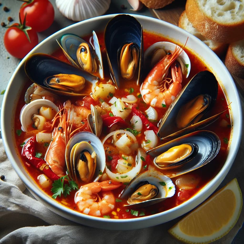 Zuppa di Frutti di Mare