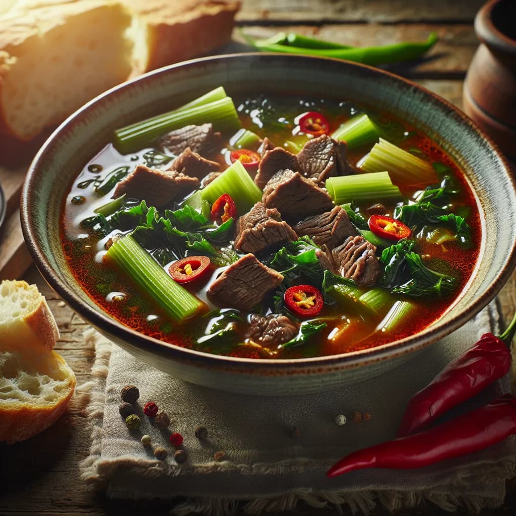 Zuppa di Manzo Piccante