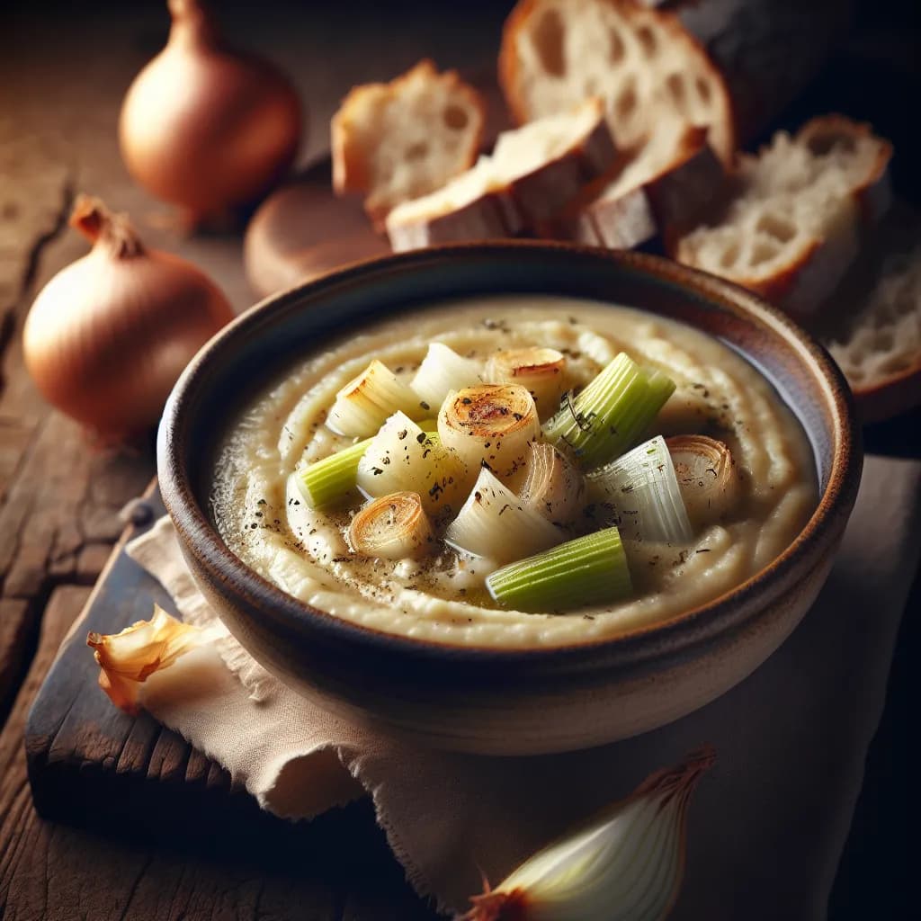 Zuppa di Sedano Rapa e Cipolla