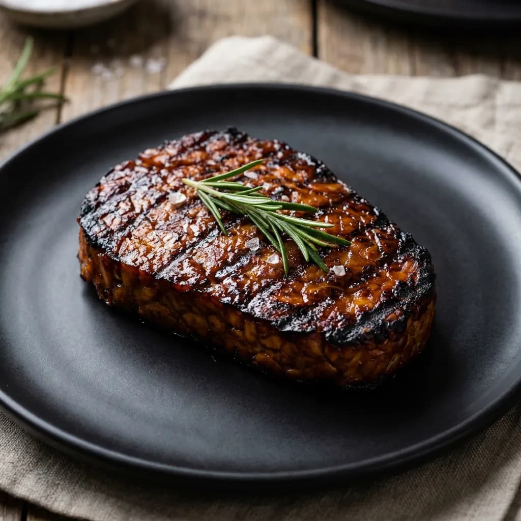 turning soya to beef steak
