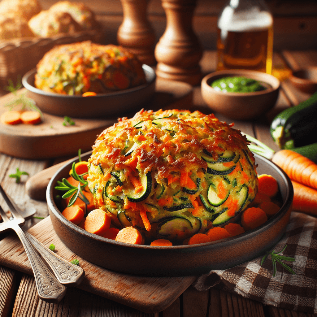 Zucchini-Karotten-Puffer
